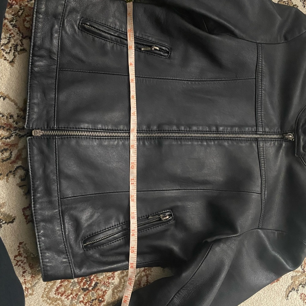 Black Leather Jacket - image 7